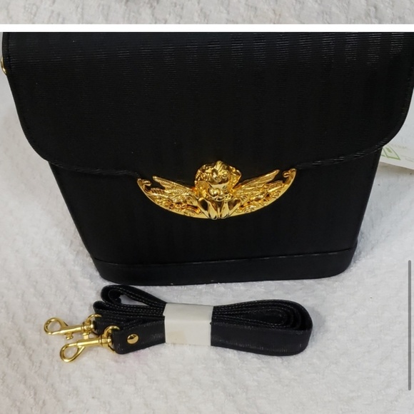 Tango Creations Valentines NWT Y2K VTG Vegan Cherub Shoulder Bag Crossbody Purse - Picture 9 of 15